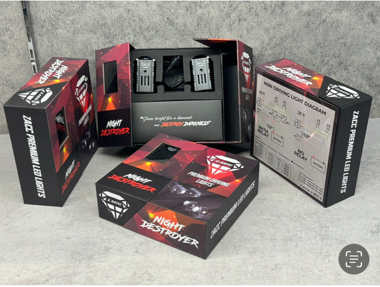 Zacc Premium Led /crystal clear lens SKLM 65W