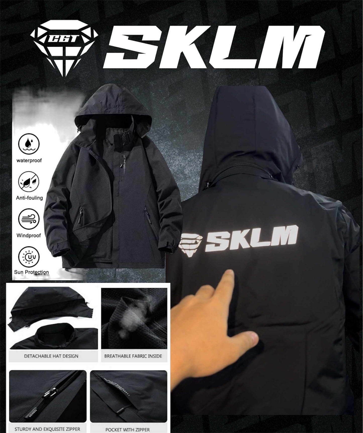RAIN OR SHINE SKLM JACKET