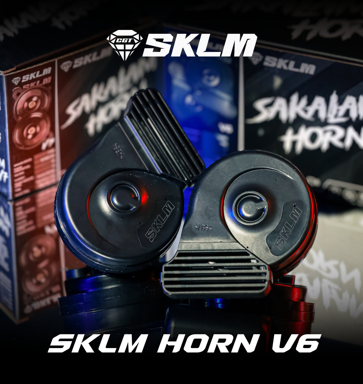 S60 SKLM-BLACK MAMBA -HORN BUNDLE