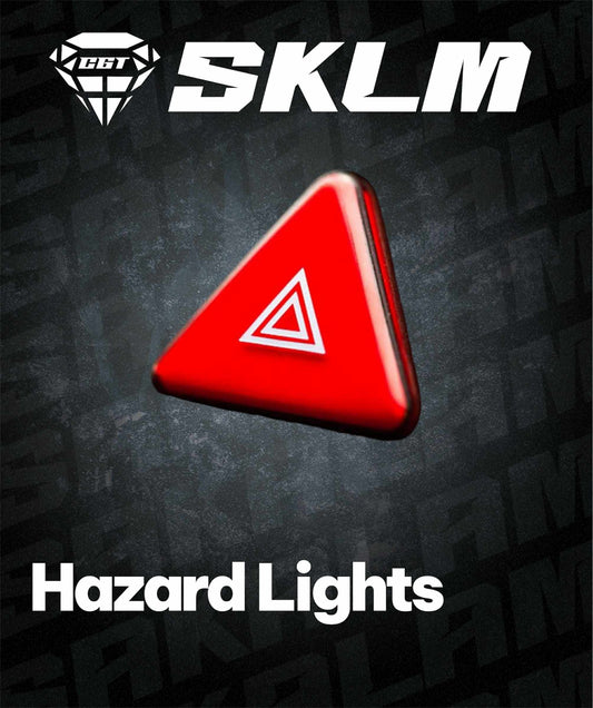 Hazard lights with switch