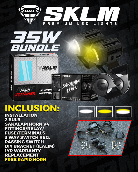 Premium led 35W -MDL AND BUSINA ALL IN SET-UP