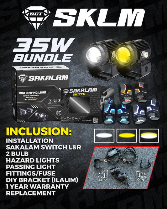 9 IN 1 Switch AND 35W- ALL IN SET-UP