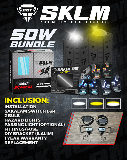 9 IN 1 Switch /S50 PREMIUM LED - ALL IN SET-UP