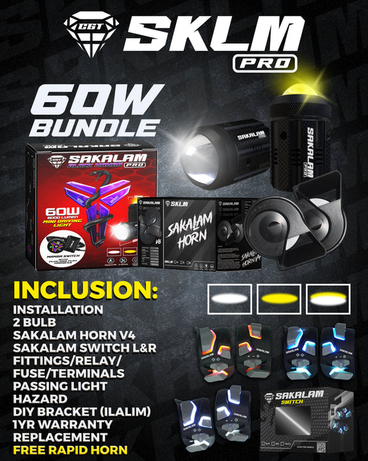 SULIT BUNDLE ! 9 IN 1 Switch -60W 8klumens -MDL AND BUSINA ALL IN SET-UP