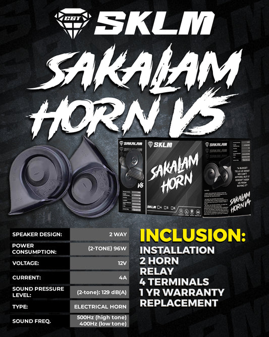SKLM HORN v5 129dB