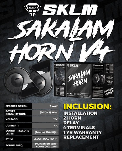 S50 SKLM-PREMIUM LED NIGHT DESTROYER -HORN BUNDLE