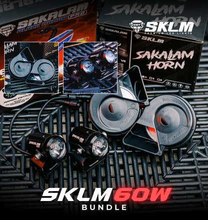 S60 SKLM-BLACK MAMBA -HORN BUNDLE