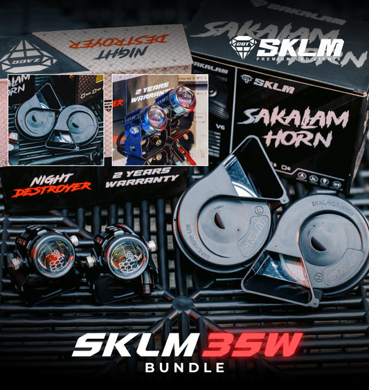 S35 SKLM-PREMIUM LED NIGHT DESTROYER -HORN BUNDLE