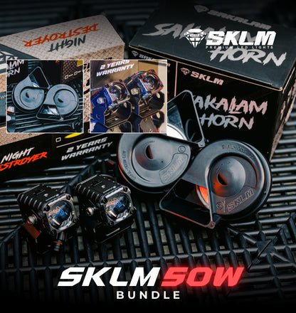 S50 SKLM-PREMIUM LED NIGHT DESTROYER -HORN BUNDLE